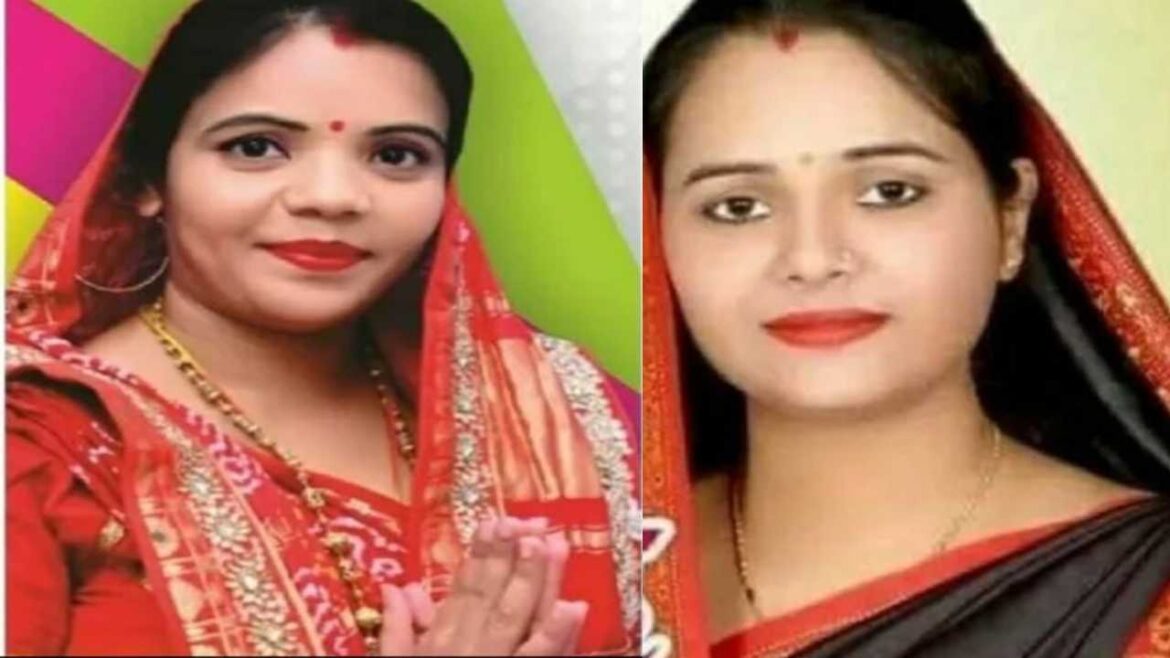 Ghazipur. Women also waved as district candidate