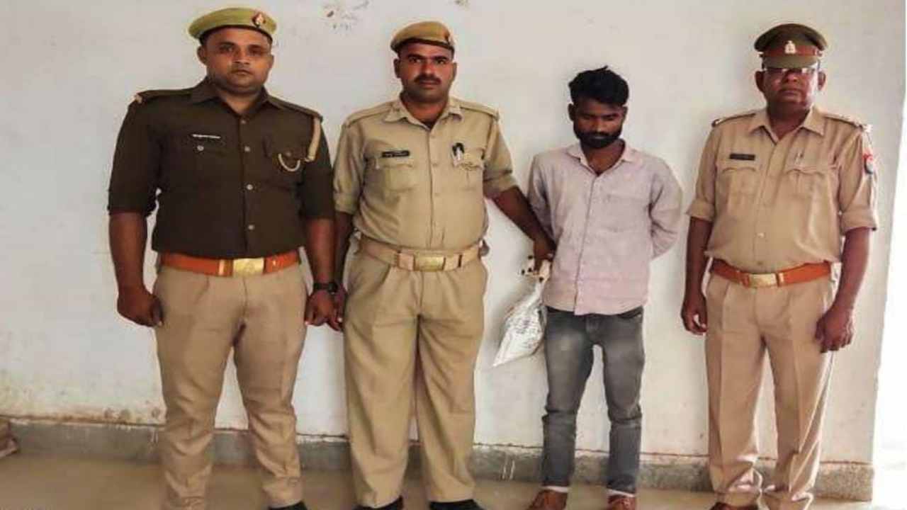 Ghazipur News: आठ सौ ग्रांम गाजा के साथ एक अभियुक्त गिरफ्तार