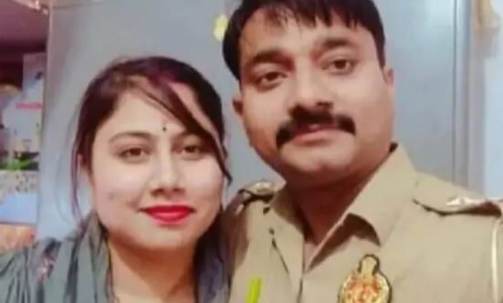 UP News: Inspector shot three bullets at pregnant wife, she saved her life by running away