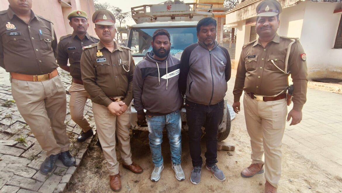 Police caught two vicious thieves and sent them to jail, one had 43 cases registered against him and the other had 13 cases registered against him.