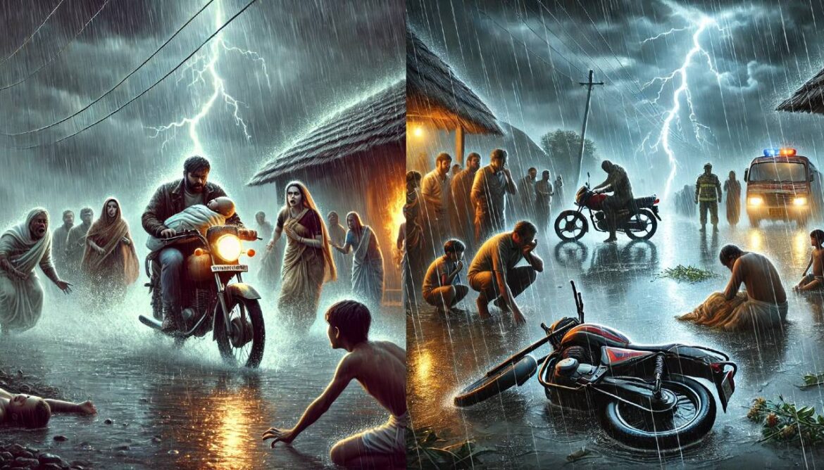 दिल दहला देने वाला हादसा कुदरत ने एक ही परिवार के तीन लोगों की ली जान