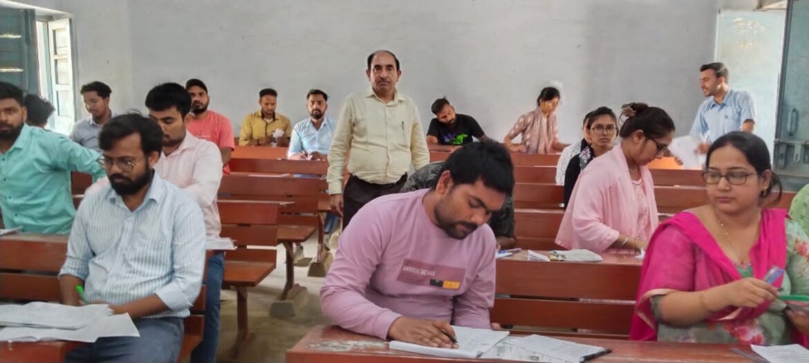 Seven copycat students cheating in B.Ed exam resticate